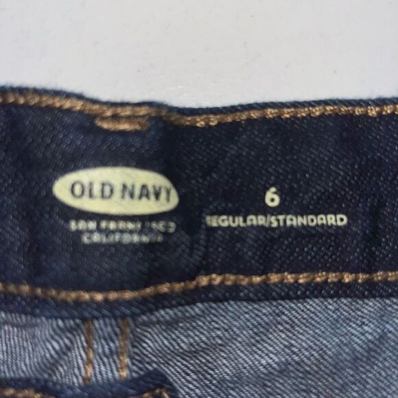 Old Navy dark blue Jean shorts 6 - Picture 4 of 5